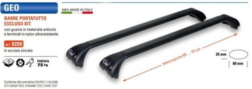 Barre portatutto portapacchi - portatutto,